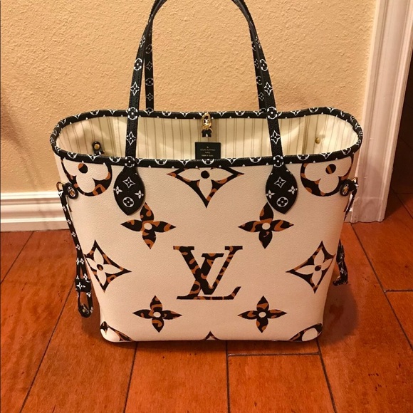 ❌ SOLD ❌ Louis Vuitton Jungle Neverfull MM - Ivory - Picture 2 of 8